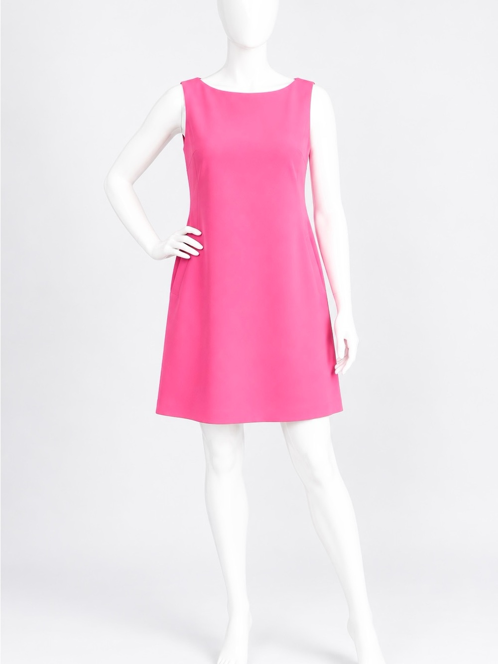 Alex Marie Hot Pink Sleeveless Shift Dress